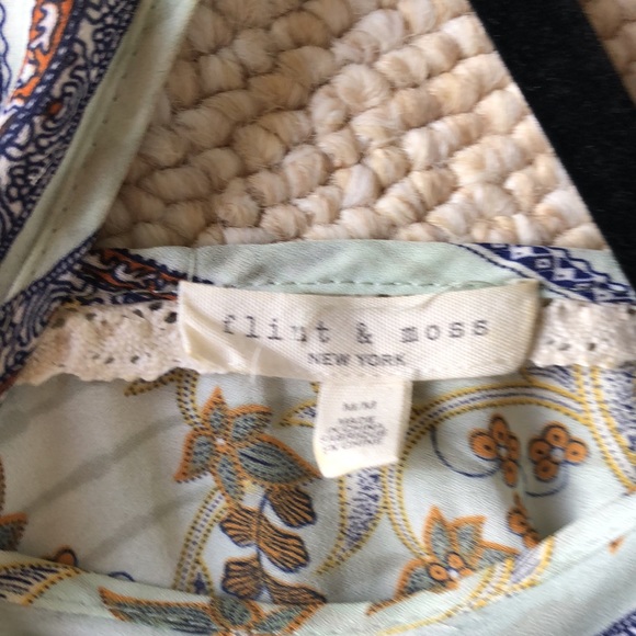 Flint & Moss pale green scarf top - Picture 7 of 7